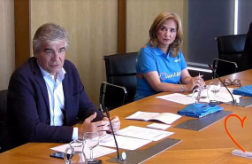 ep el presidente de naturgy francisco reynes y la directora de fundacion naturgy maria eugenia