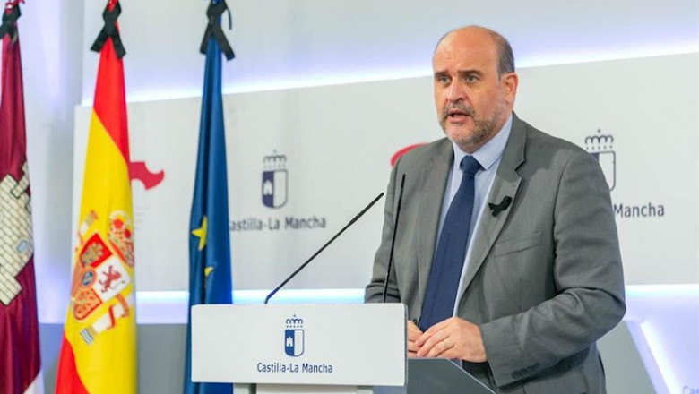 El vicepresidente de C-LM, José Luis Martínez Guijarro. | JCCM ep el vicepresidente de c-lm jose luis martinez guijarro