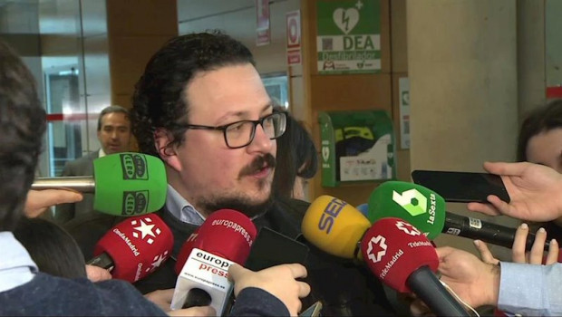 ep imagen de recurso del portavoz de unidas podemos jacinto morano en la asamblea de madrid