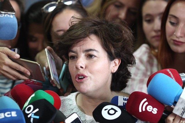 La candidata a la Presidencia del PP Soraya Sáenz de Santamaría | Europa Press ep la candidatala presidenciapp soraya saenzsantamaria 20180708142601