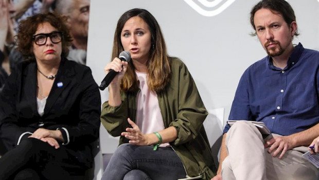 ep la portavoz adjunta de unidas podemos en el congreso ione belarra interviene durante el acto de