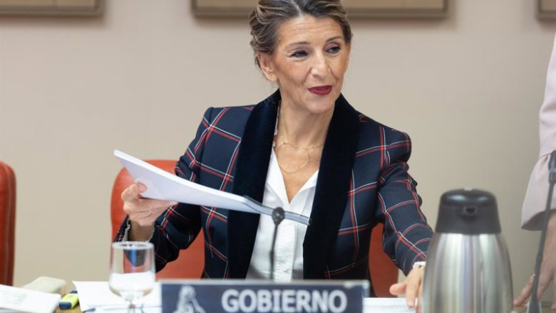 ep la vicepresidenta segunda del gobierno y ministra de trabajo y seguridad social yolanda diaz