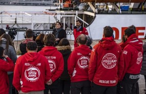 ep open arms press conference in barcelona