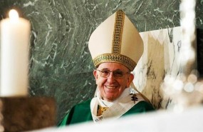 ep papa francisco celebrando misa