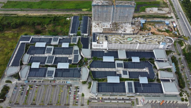ep proyecto de planta solar de edpr en centro comercial en malasia