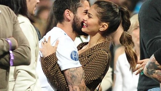 ep sara salamo e isco derrochan amorla celebracionla championsmadrid
