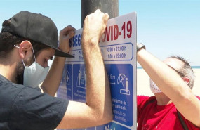 ep valncia prepara sus playas para la autorizacion del bano en la fase 2