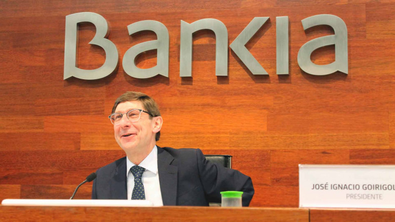 José Ignacio Goirigolzarri, presidente de Bankia. | Alberto Sánchez josé ignacio goirigolzarri (bankia resultados t4 2019)