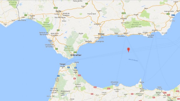 mar alboran malaga ubicacion maps