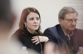 ep adriana lastra en un acto celebrado en almeria