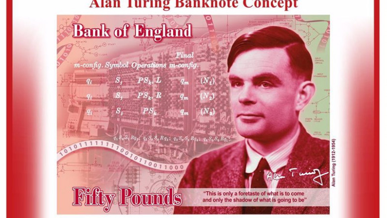 Archivo - Concepto del nuevo billete de 50 libras con la imagen del matemático Alan Turing que entrará en circulación en 2021 | BANCO DE INGLATERRA - Archivo ep archivo concepto del nuevo billete de 50 libras con la imagen del matematico alan turing que