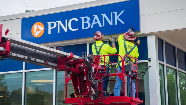 Archivo - Conversión de una oficina de BBVA USA en una de PNC Bank. | PNC BANK - Archivo ep archivo conversion de una oficina de bbva usa en una de pnc bank