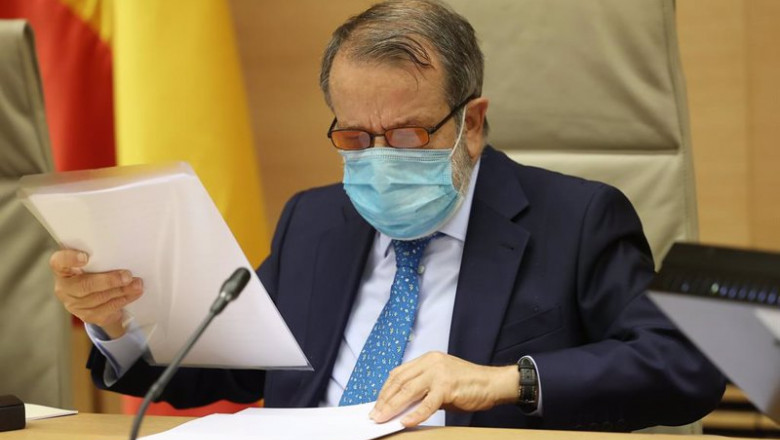 Archivo - El Defensor del Pueblo, Francisco Fernández Marugán. | EUROPA PRESS/E. Parra. POOL - Europa Press ep archivo el defensor del pueblo francisco fernandez marugan