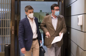ep archivo   el secretario de estado de seguridad social israel arroyo izda y el secretario de