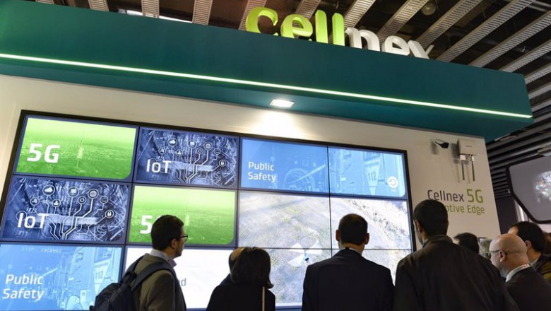 ep archivo estand de cellnex en el mobile world congress de 2019 ep archivo estand de cellnex en el mobile world congress de 2019