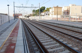 ep archivo   imagen de las vias del tren en la estacion de nules la vilavella castellon