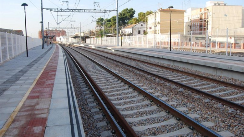 ep archivo   imagen de las vias del tren en la estacion de nules la vilavella castellon