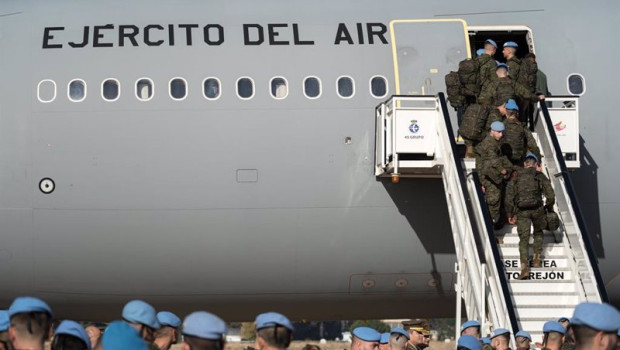ep archivo   los militares que componen la segunda rotacion de la brigada libano xlii brilib xlii se