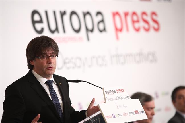 ep carles puigdemont desayuno informativo europa press