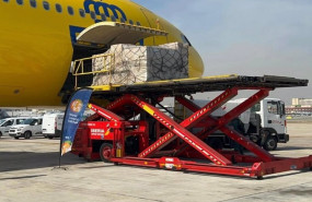ep correos cargo e iberojet inician un segundo vuelo con ayuda humanitaria para los refugiados