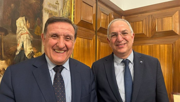 ep el presidente de cepesca julio moron y el comisario europeo de pesca y oceanos costas kadis en ep el presidente de cepesca julio moron y el comisario europeo de pesca y oceanos costas kadis en