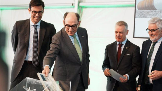 ep el presidente de iberdrola ignacio sanchez galan en el puerto de bilbao tras la firma de un