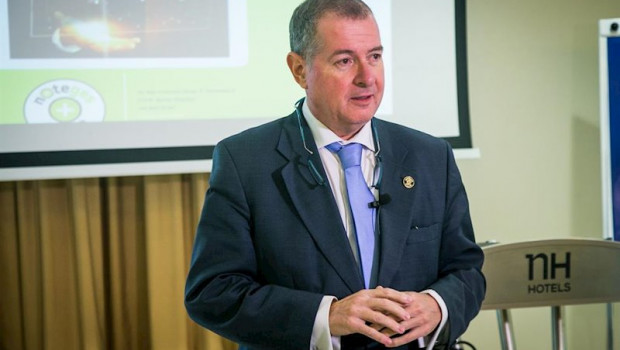 ep el presidente del club noteges jose luis jimeno en una rueda de prensa