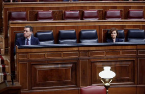 ep el presidente del gobierno pedro sanchez y la vicepresidenta primera del ejecutivo carmen calvo