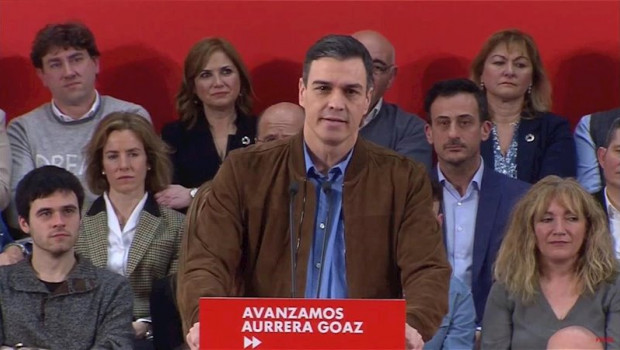 ep el secretario general del psoe y presidente del gobierno pedro sanchez interviene en vitoria en