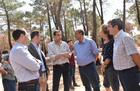 ep el vicepresidente del gobierno regional jose luis martinez guijarro visita la zona afectada por