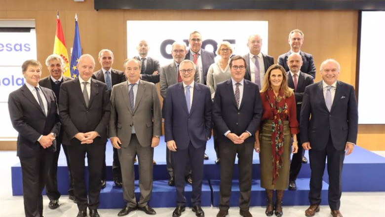 ep encuentro bilaterial entre la ceoe y confindustrial ep encuentro bilaterial entre la ceoe y confindustrial
