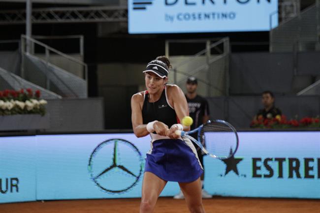 Garbiñe Muguruza ene el Mutua Madrid Open | EUROPA PRESS - Archivo ep garbine muguruza enemutua madrid open