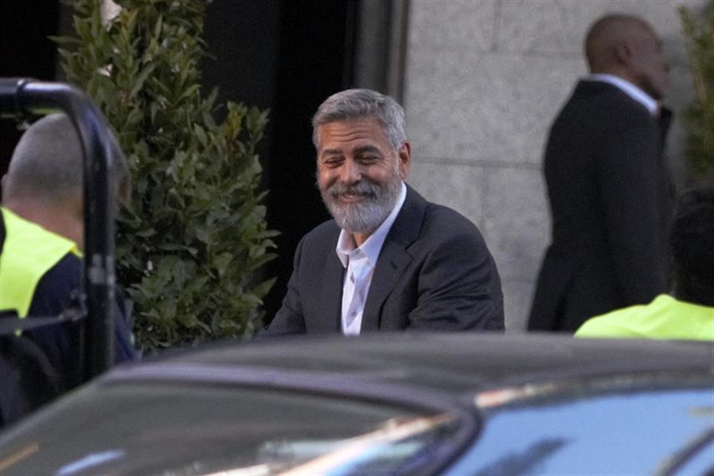 ep george clooney rueda un anuncio en madrid