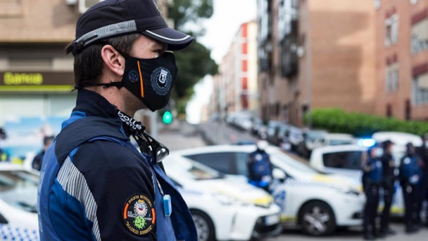 ep imagen de recurso de un policia municipal de madrid