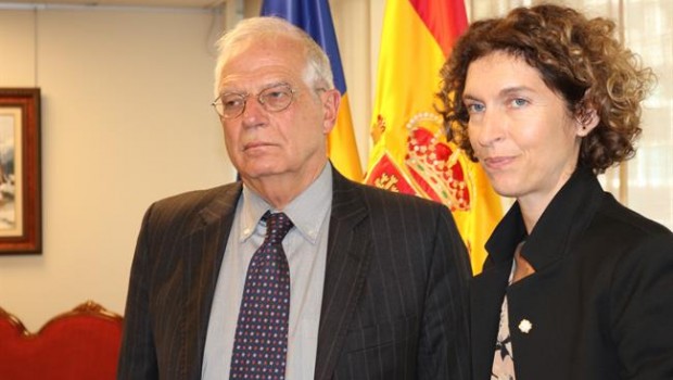 ep josep borrell maria ubach ministrosexterioresespanaandorra