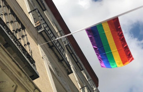 ep la bandera arcoiris en la celebracion del orgullo gay en madrid ep la bandera arcoiris en la celebracion del orgullo gay en madrid
