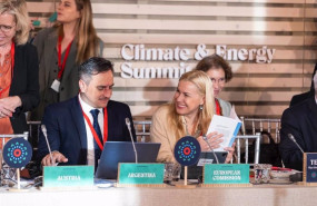 ep la comisaria de energia de la ue kadri simson durante su intervencion en la cumbre de energia y