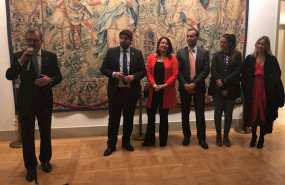 ep la consejera andaluza de agricultura carmen crespo centro en un acto con representantes de