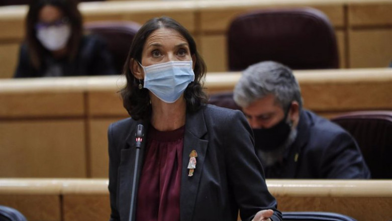 ep la ministra de industria comercio y turismo reyes maroto durante una sesion de control al ep la ministra de industria comercio y turismo reyes maroto durante una sesion de control al