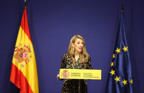ep la ministra de trabajo yolanda diaz explica el acuerdo sobre riders