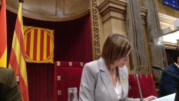 ep la presidentaparlament carme forcadell enplenoparlament