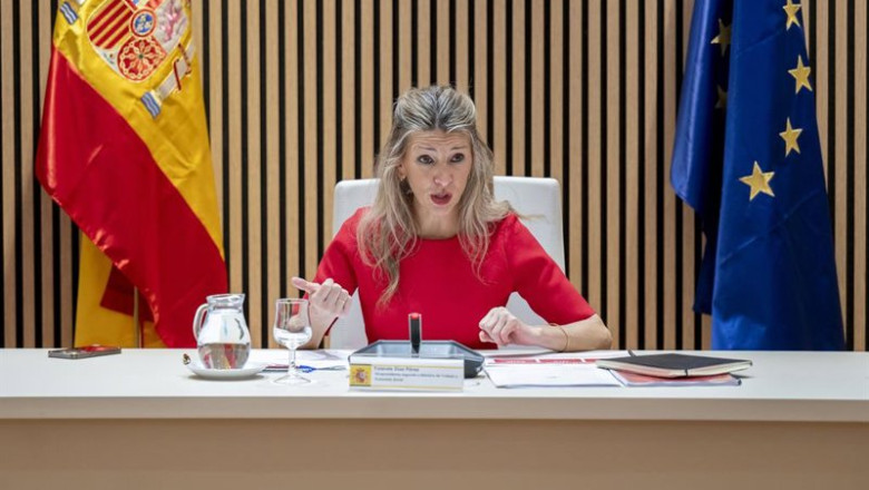 ep la vicepresidenta segunda y ministra de trabajo y economia social yolanda diaz se reune con los ep la vicepresidenta segunda y ministra de trabajo y economia social yolanda diaz se reune con los