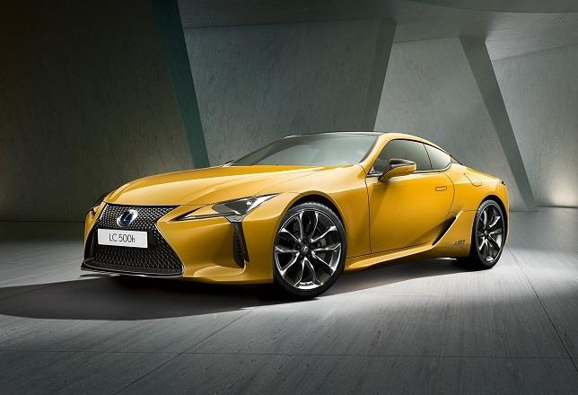 ep lexus lc 500h yellow edition