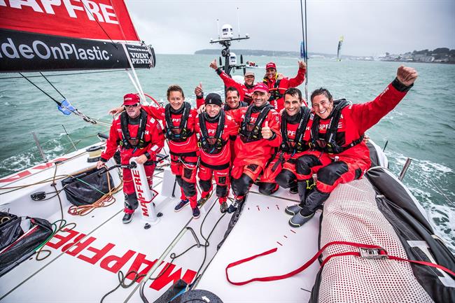 El Mapfre gana la Etapa Cero de la VOR | UGO FONOLLA/VOLVO OCEAN RACE ep mapfre ganaetapa cerola vor