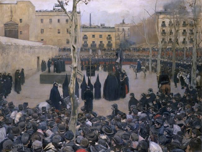 Obra de la exposición en torno a Ramón Casas en el CaixaForum | CAIXAFORUM MADRID ep obrala exposiciontornoramon casascaixaforum