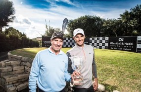 ep olazabalnadal invitational by pula golf resort rafa nadal jose maria olazabal