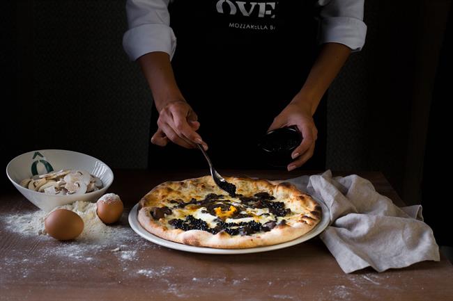 Pizza de masa madre espelta ecológica del restaurante OVEN | OVEN - Archivo ep pizzamasa madre espelta ecologicarestaurante oven