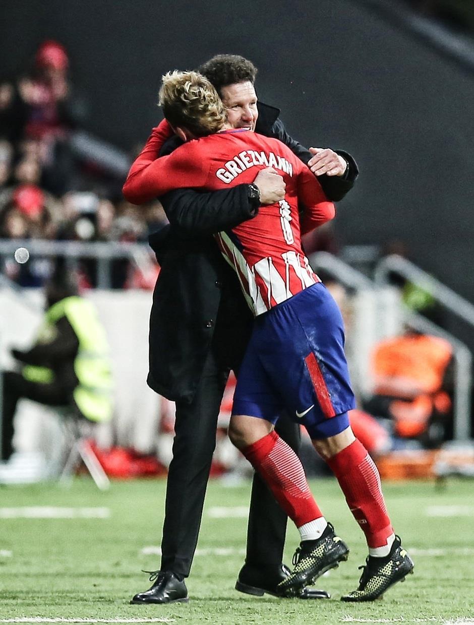 Simeone y Griezmann (Atlético de Madrid) | ÁNGEL GUTIÉRREZ ep simeonegriezmann atleticomadrid