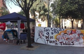 ep una familia desahuciada acampa frentela juntacarabanchel