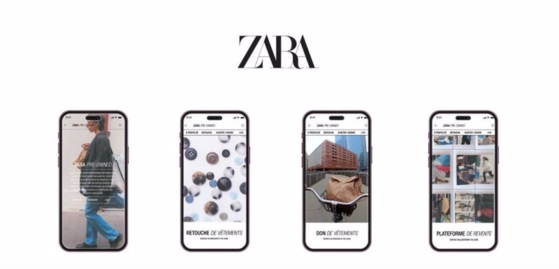 'Zara Pre-Owned', La Plataforma De Servicios Para Moda De Segunda Mano De Inditex, Llega A Francia Este Jueves | ZARA ep zara pre owned la plataforma de servicios para moda de segunda mano de inditex llega a francia